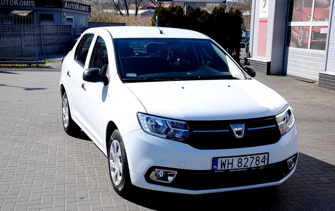 Dacia Logan cena 35900 przebieg: 54000, rok produkcji 2019 z Wleń małe 106